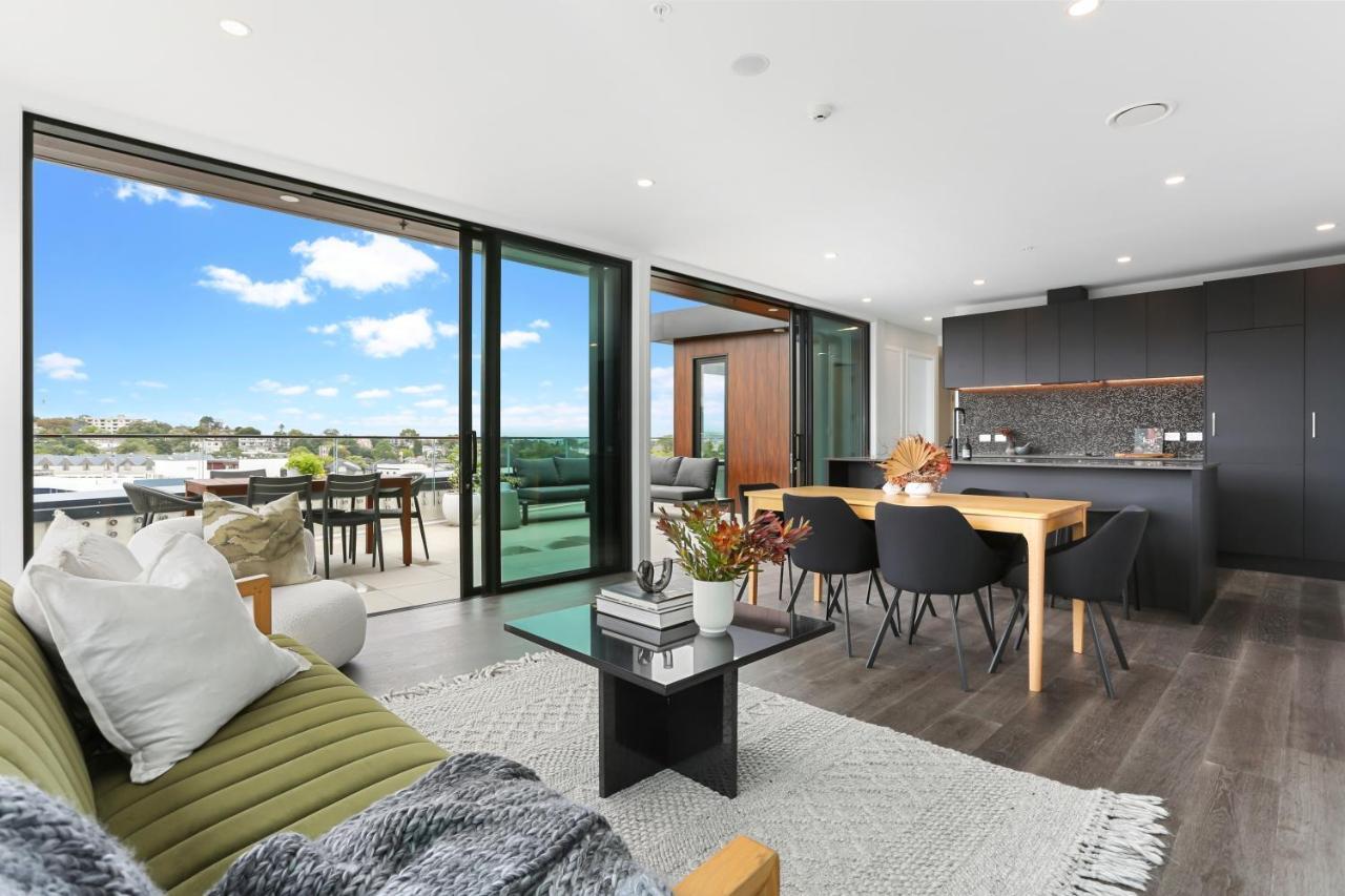 Enfield Sky - Brand New Luxury Penthouse Auckland Exterior foto