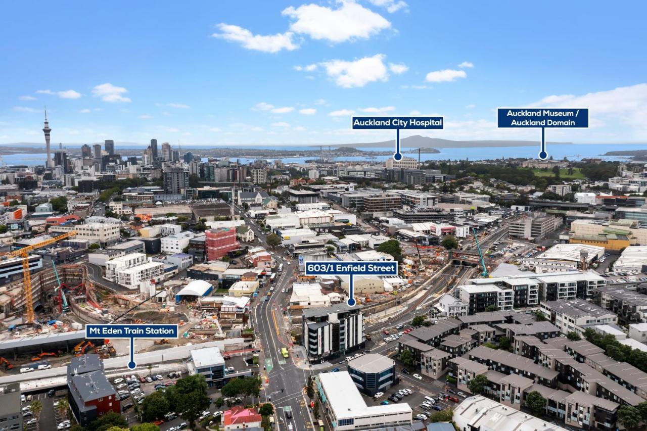 Enfield Sky - Brand New Luxury Penthouse Auckland Exterior foto