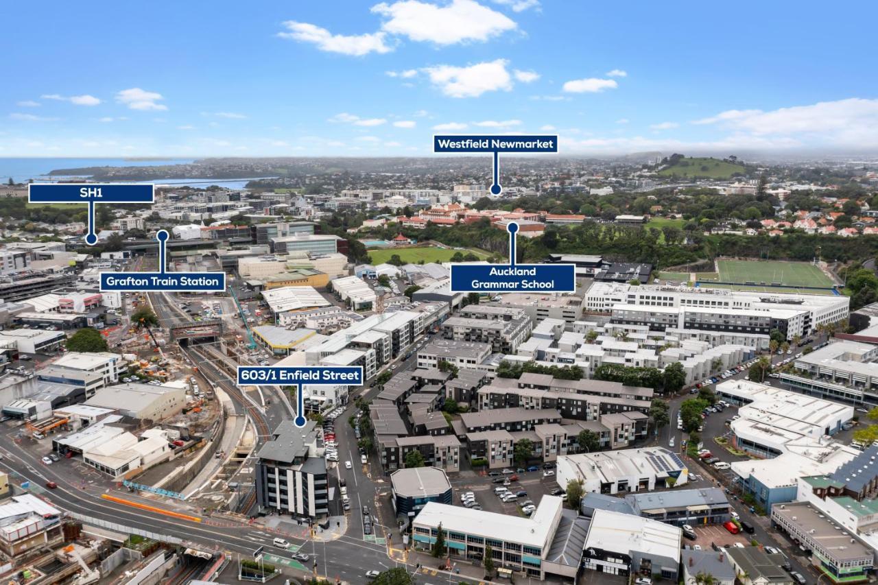 Enfield Sky - Brand New Luxury Penthouse Auckland Exterior foto